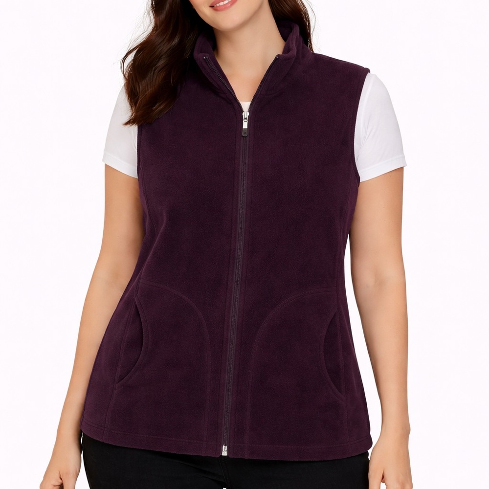 Woolrich Fleece Zipper Vest